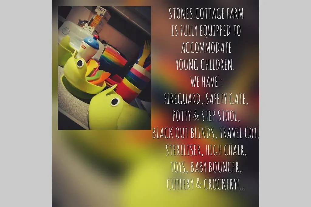 Stones Cottage Farm, Nr Haworth, Family Friendly, Work Friendly, Gaming Barn, Crafting, Free Wifi, Free Parking, Ev Point Oxenhope 0*,  Velká Británie