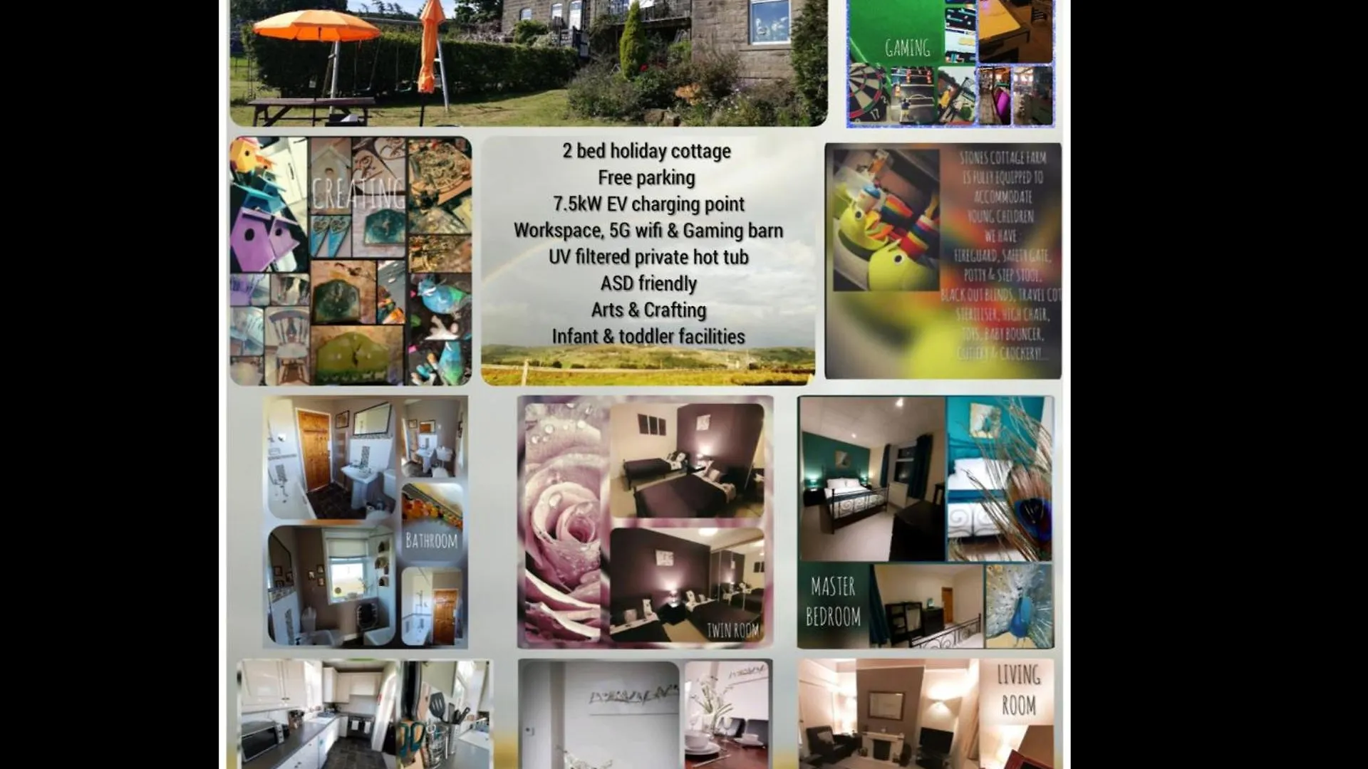 Stones Cottage Farm, Nr Haworth, Family Friendly, Work Friendly, Gaming Barn, Crafting, Free Wifi, Free Parking, Ev Point Oxenhope